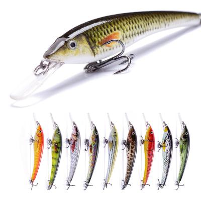 China ABS 75mm Luya Bait Simulation Hard Bait Plastic Mino Bait Lure for sale