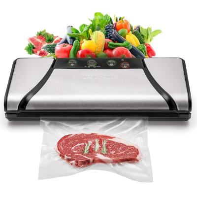 China Hotel Household Portable Automatic Plastic Bag Food Vacuum Sealer Packing Machine for sale