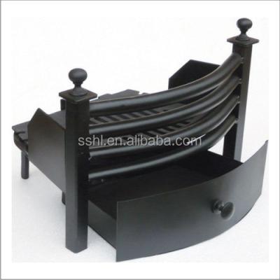 China Fireplace fireplace accessories with fire grate fire front and home ashpan for sale