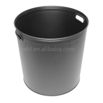 China Collect Useful High Quality Black Coal Bucket Ash Bucket Indoor And Outdoor Chimney for sale