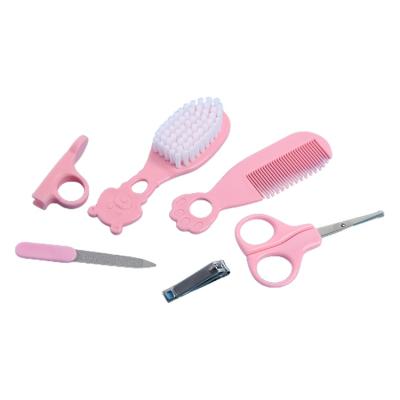 China Household Safety Style New Hot Selling 6 In 1 Folder Nail Kits Baby Grooming Paint Baby Care Cleaning Set for sale