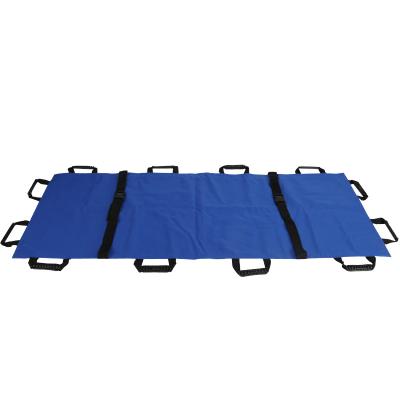 China Soft Portable Transport Bed Elderly Oxford First Aid Stretcher Elevator Stairs Transfer Equipment Stretcher for sale