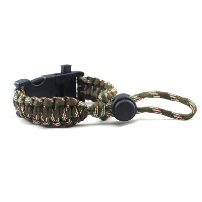 중국 Water Proof Hot Selling Lower Prices Professional Outdoor Camping Survival Multifunction Wristband 판매용