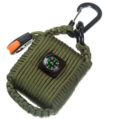 China Survival Kit Light Grenade First Aid Kit Compass Emergency Rescue Kit Outdoor Tool Te koop