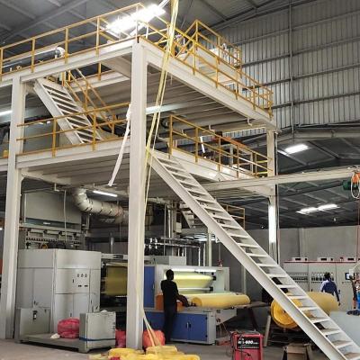 China Baby Diaper / Medical Product PP Spunbond Nonwoven Fabric Production Line For Operation Suit for sale