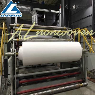 China Packaging 1.6M S PP Spunbond Nonwoven Fabric Production Line Width 1600mm for sale