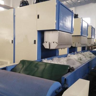 China Hotels high capacity cotton fiber, PET, west, wool fiber opener machine opening machine polyester nonwoven machine for sale