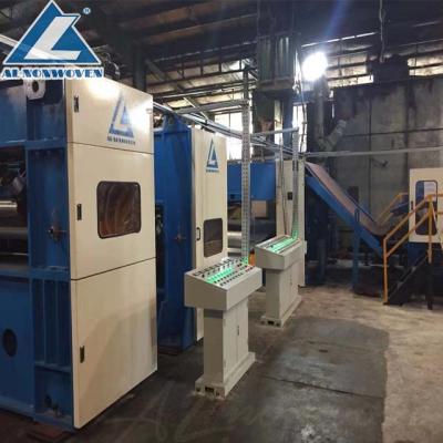 China Polyester Staple Fiber And Other Airlaid Raw Material Equipment Needle Nonwoven Machine For Polyester Fabric Making Machine for sale