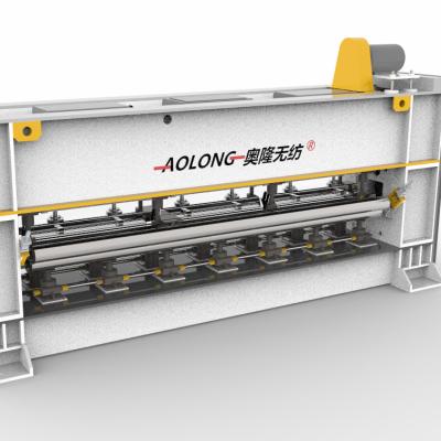 China Hotels AL--PET fiber hot sale needle loom machine nonwoven carpet /geotextile/wadding nonwoven making machine for sale