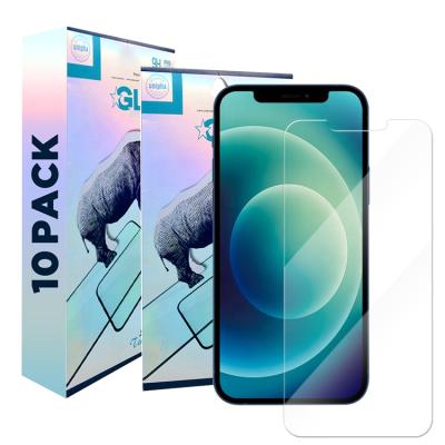 China Mobile Phone 10 Cases Protective Glass For iPhone 12 Tempered Glass Film For iPhone 11 pro Max Screen Protector for sale