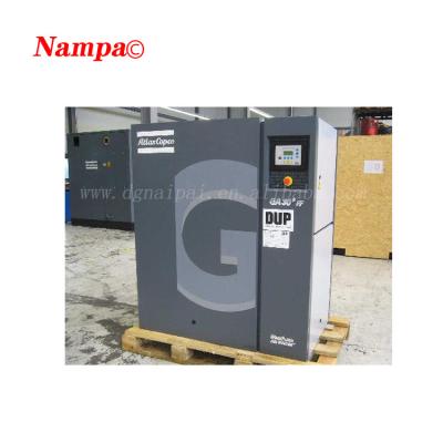 China food & Beverage Air Compressor Atlas GA15+ GA75+ GA55+ Factory Used Second Hand Air Compressor for sale