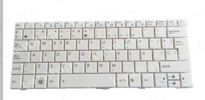 China Teclado espanhol branco profissional do portátil para Asus Eeepc 1005ha 1008ha à venda