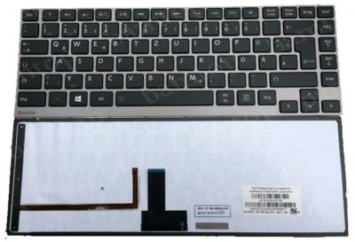 Chine Disposition du clavier allemande Darfon éclairé à contre-jour par GR P/N d'ordinateur portable de cadre de Toshiba U900 à vendre