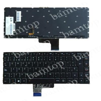 China Lenovo U330 SP Backlit Spanish Computer Keyboard Layout Quanta P / N for sale