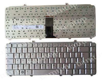 China disposición de teclado de plata máxima de la lengua española de 12V DC 5Ma para Dell Inspiron 1525 en venta