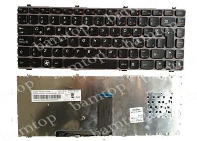 China Pink Frame Latin Keyboard Layout , Y470 Lenovo Laptop Keyboard Chicony Model for sale