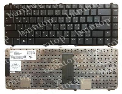 Chine Disposition du clavier russe HP 6530S, certification noire de la CE ROHS de clavier d'ordinateur portable à vendre