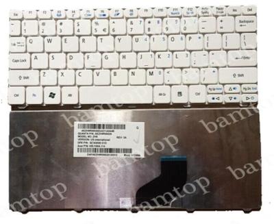 China Custom ACER D260 532H US Laptop Keyboard Layout With Blue Function Key for sale