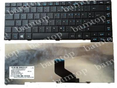 Chine Le clavier allemand d'ordinateur portable de Travelmate P243g d'Acer a adapté les pièces de rechange Win7 originales à vendre