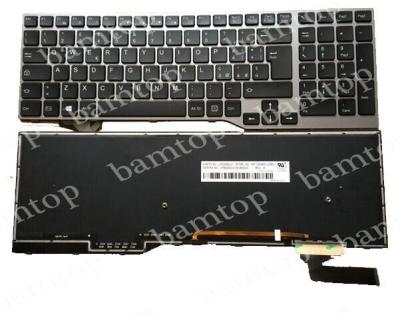 China 7V DC 5.0mA Black IT Italian Keyboard Layout For Fujitsu E753 Laptop for sale