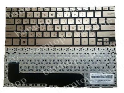 China Original Chicony Model Arabic Laptop Keyboard , Silver Tablet Keyboard for sale