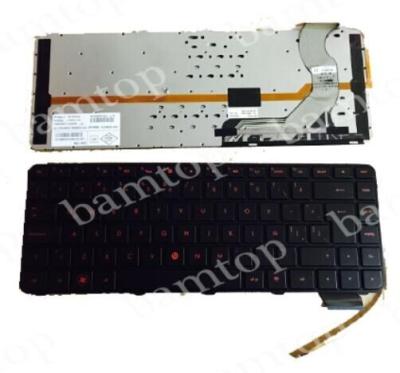 China Laptop van kader Rood Backlight Toetsenbord voor HP, Laptop Type Toetsenbord bij Interfacetype Te koop