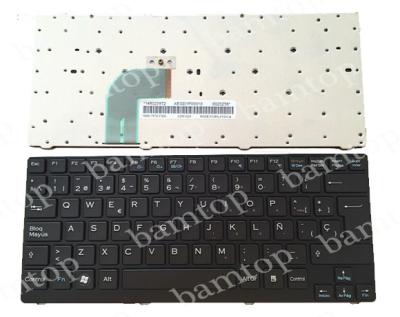 China Original Part Spanish Laptop Keyboard Layout Compatible SONY VGN-CR Series for sale