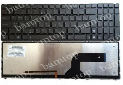 China Grieks Laptop van Backlight van het vervangingskader Toetsenbord voor Asus G51 G53JW Te koop