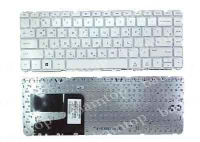 China White Windows 8 Korean Laptop Keyboard Replacement , Notebook Keyboard Layout for sale