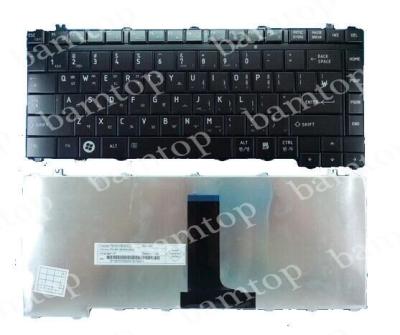 China Disposición de teclado coreana negra brillante del ordenador portátil de Toshiba M500 a prueba de choques A300 en venta