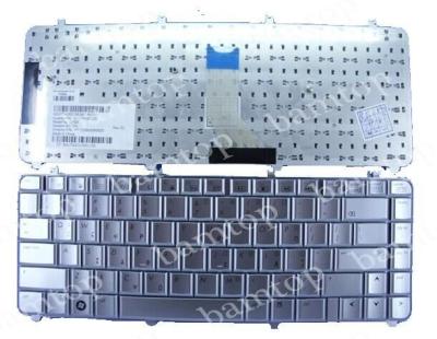 China El teclado griego DV5 del ordenador portátil de HP, el teclado de plata de la tableta con pequeño incorpora llave en venta