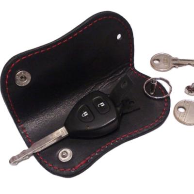 China Convenient Genuine Leather Vintage Key Chain Car Key Holder For Regular Keys / Car Key /Remote Control Car for sale