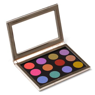 China OEM Magnetic Wholesale Makeup PU Leather Cosmetic Closure Eyeshadow Holder Case for sale