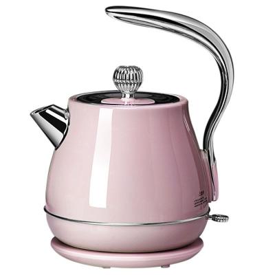 China 360 Degree Rotation Base 1.7 Liter Household Hotel Stainless Steel Fast Boiling Electric Kettle for sale