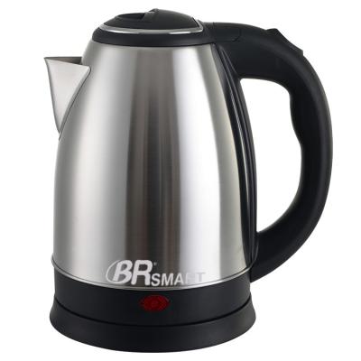 China 360 Degree Rotation Stainless Steel Super Water Quality Base 1.8L Electric Kettle for sale