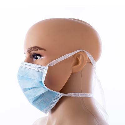 China Factory Made 3ply Nonwoven Face Mask Eco - Friendly With Eye Shield for sale