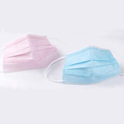 China Eco-Friendly 3 Ply Face Mask Designs Nonwoven Type IIR Surgical Mask for sale