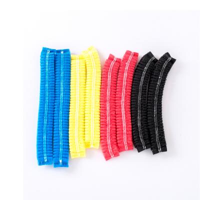 China Machine Made Disposable Nonwoven Bouffant Hat Clip Eco - Friendly for sale