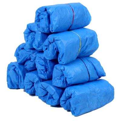 China Wholesale Impermeable Waterproof Cheap Hospital CPE Disposable Shoe Cover for Home Use and Cleanroom Use for sale