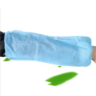 China Hospital Hubei Hongkang Disposable Nonwoven Sleeve Cover, Over Sleeves, Arm Cover for sale