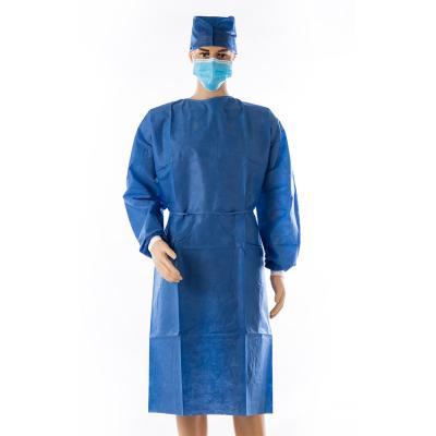 China Blood Flammability PP Liquid Isolation Resistance Eco - Friendly Surgical Gowns for sale