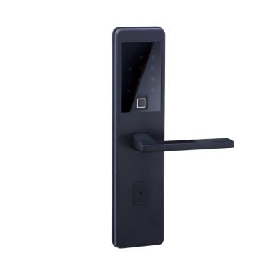 China TTLOCK ONLENSE Digital TTLOCK BLE Fingerprint Card Hotel Using High Security Smart Door Lock for sale