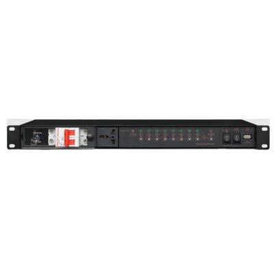 China No Power Sequencer S-801 Audio 12 Channel Power Sequencer For Stage Audio Equipment for sale