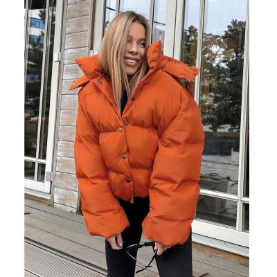 China New Miingstyle Daunenjacke 2021 Fashion Winter Bomber Stripper Breathable Plus Size Jackets Puff Jacket High Quality Woman for sale