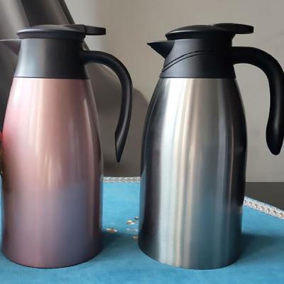 China PORTABLE Large Capacity Stainless Steel Double Wall Vacuum Insulated Flask with Handle for Office for sale