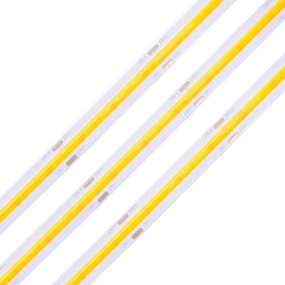 China High Density 1 No Point Led FOB Led Strip 24V 320 Flexible COB Led Strip Light for sale