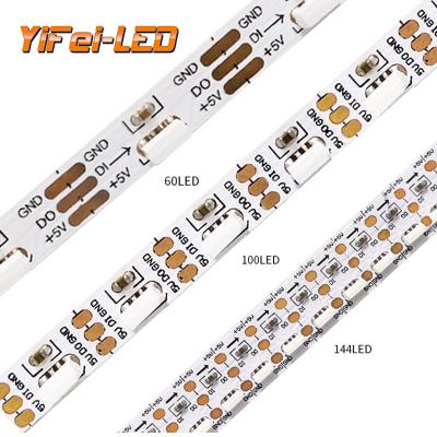 China 1 Sk6812 SMD 4020 Dot Control 1 Lamp 120 Shear 60 Lamp 120 Full Color LED Side Lamp Glow Strip for sale