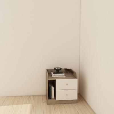 China (Other) Bedside Table Modern Minimalist Home Bedroom Drawer Adjustable Solid Wood Floor To Ceiling Cabinet for sale