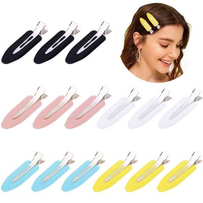 China 2.4 Inch Popular No Crease No Crease Hair Clips Styling Clips For Hairstyle Buckle Pin For Makeup Hit Hair Clips For Women And Girl for sale