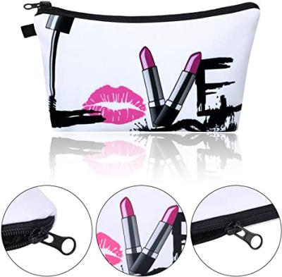 China Cheap Fashion Promotion Gift PU or Customized Travel PU Cosmetic Bag Pink Cosmetic Bag Makeup Material for sale